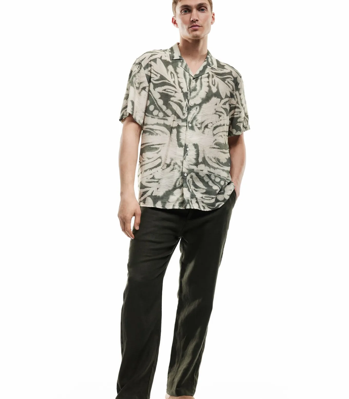 Koton Lapel Neck Shirt