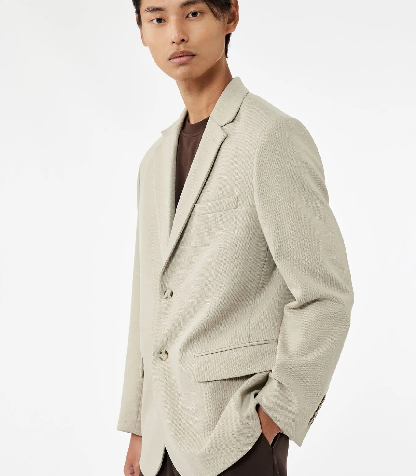 Koton Mono Neck Blazer Jacket
