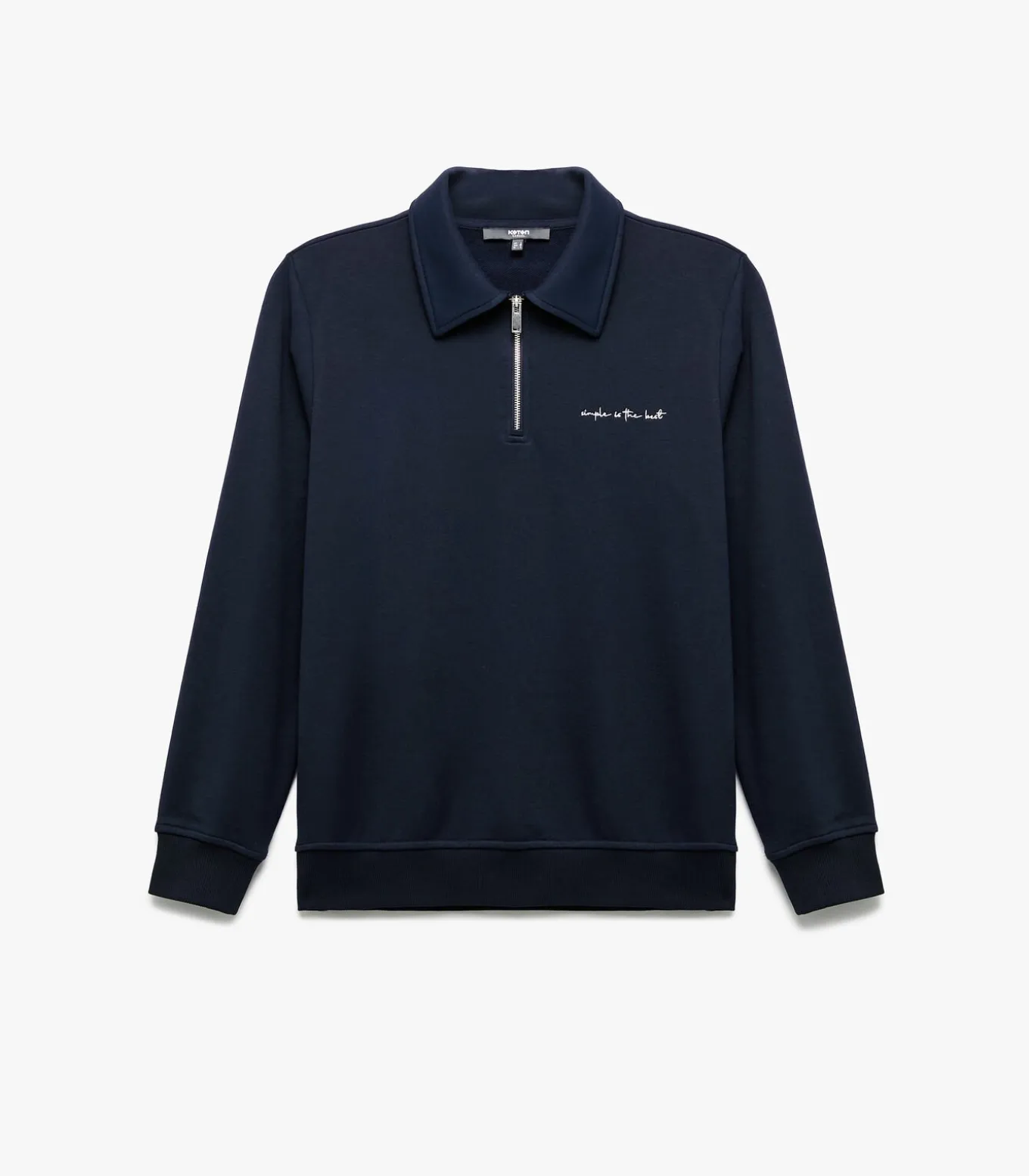 Koton Polo Neck Sweatshirt