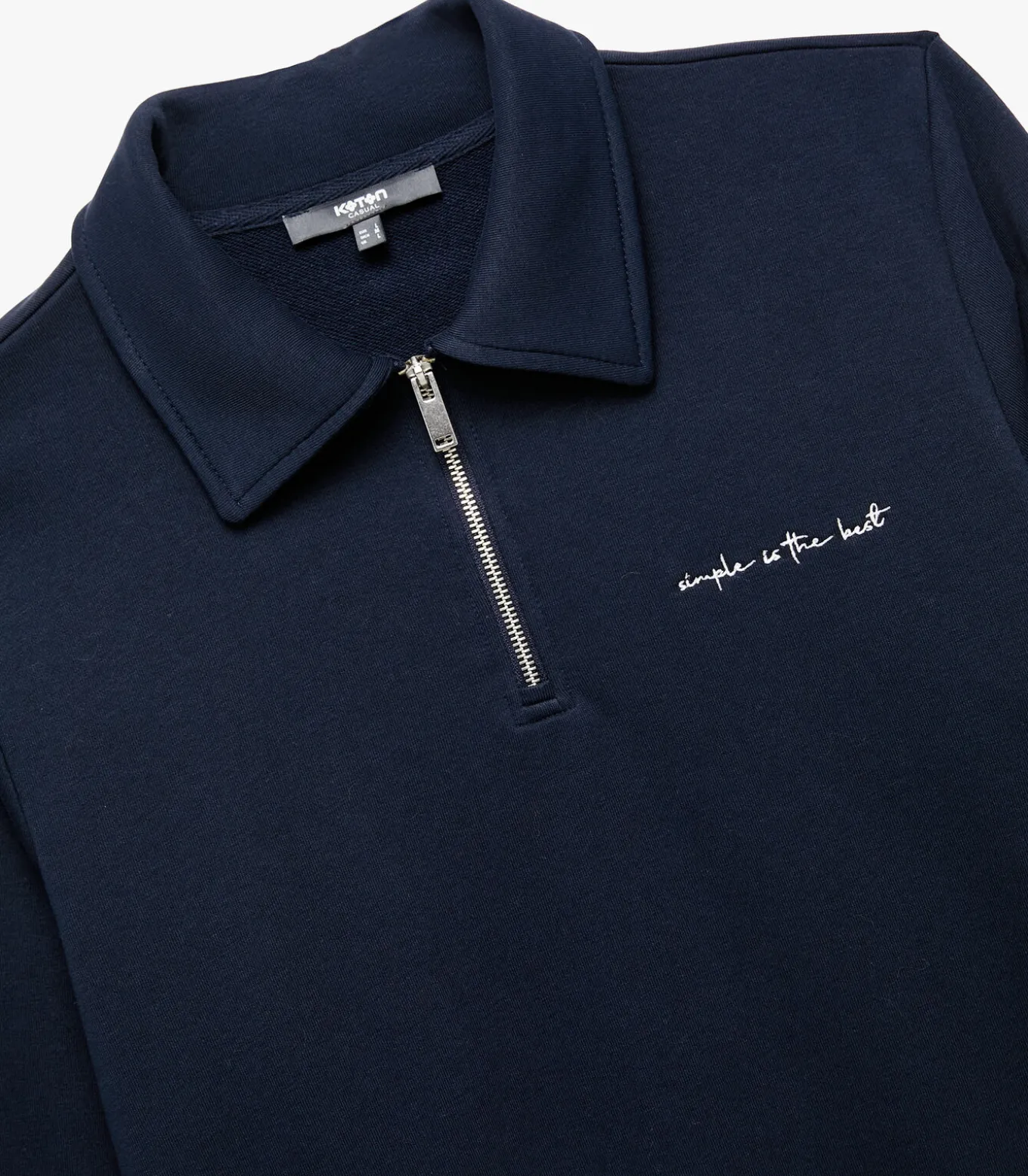 Koton Polo Neck Sweatshirt