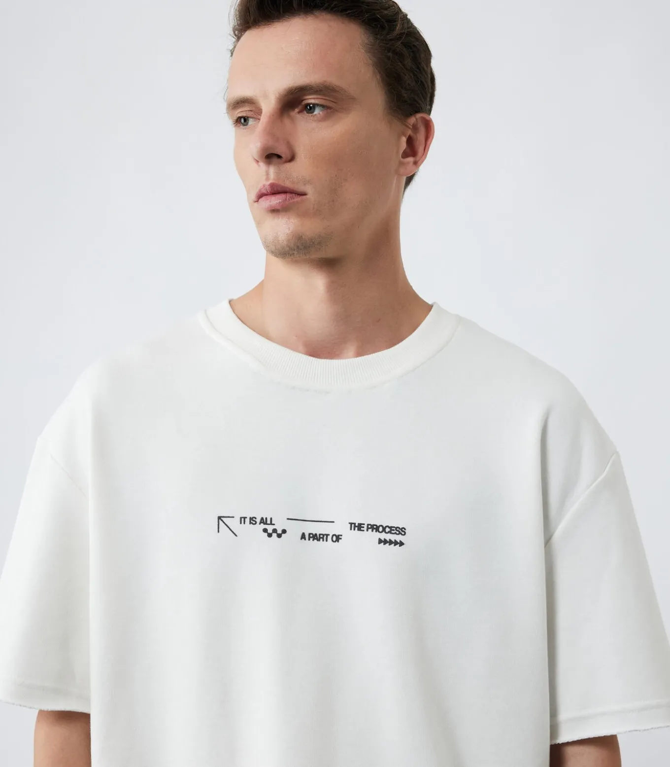 Koton Printed Oversized T-Shirt