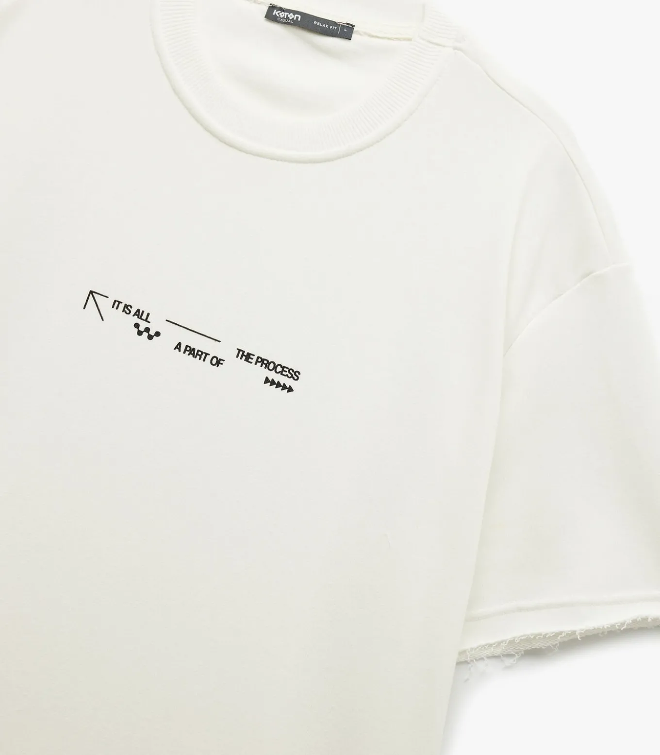 Koton Printed Oversized T-Shirt