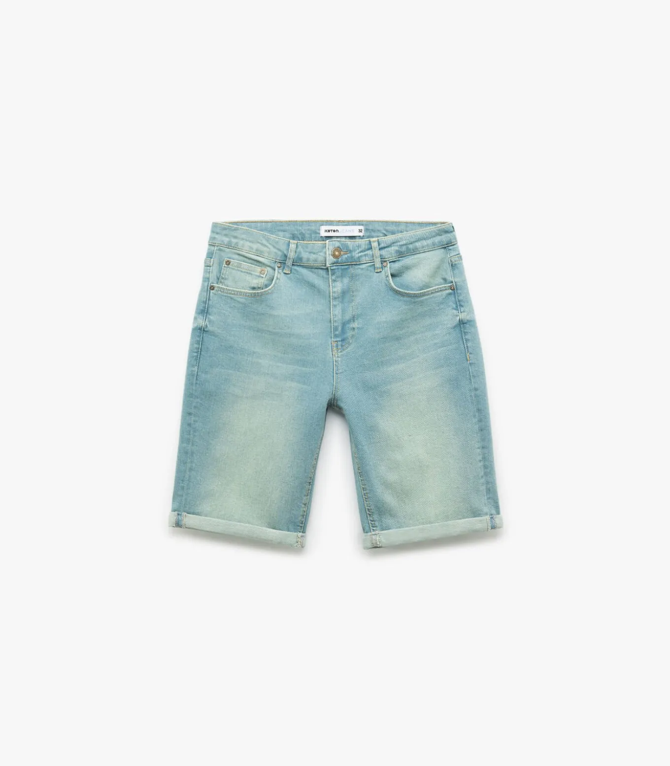Koton Slim Fit Denim Shorts