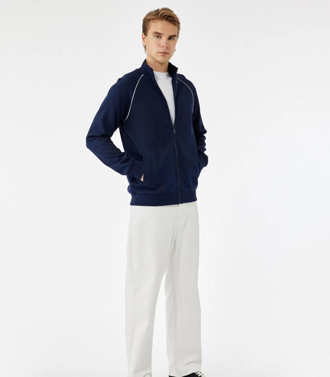 Koton Zippered Sweatshirt