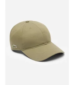 Lacoste cotton cap side logo - khaki
