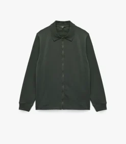 Lang vest met lange mouwen