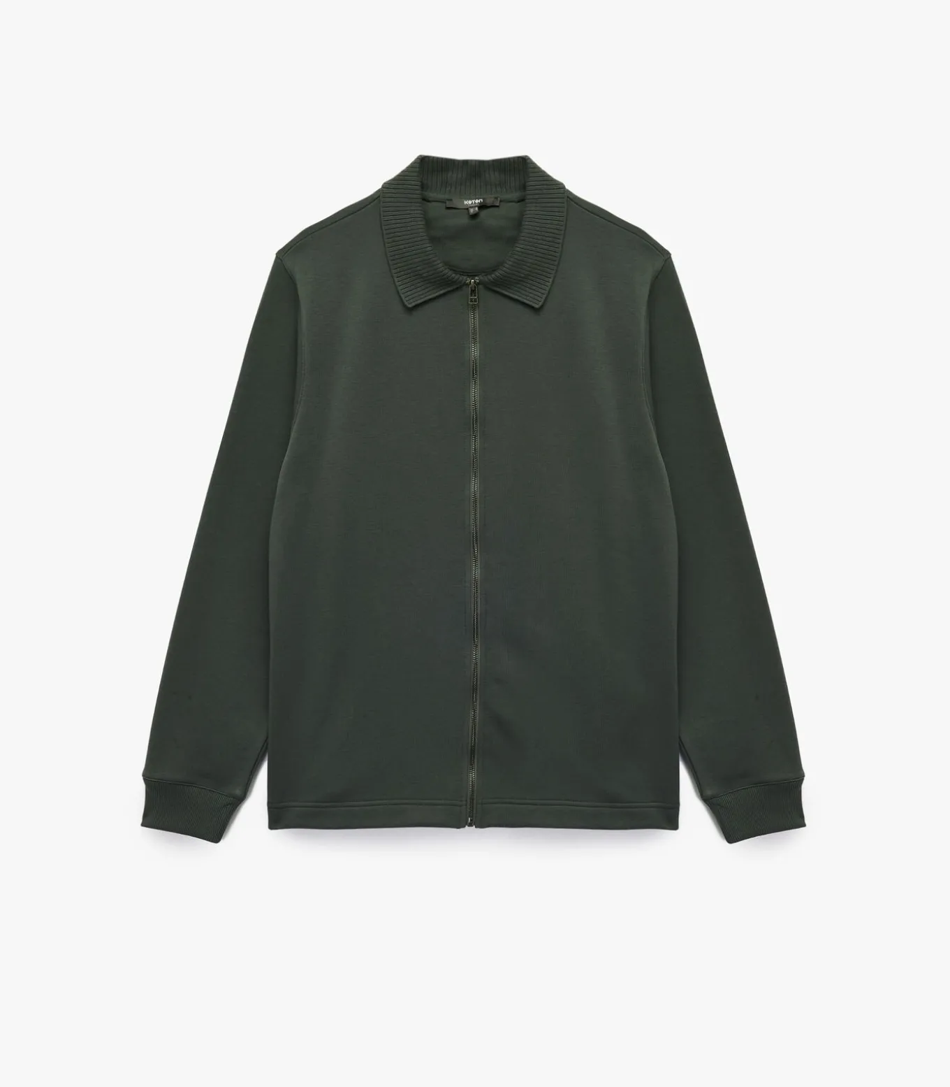 Lang vest met lange mouwen