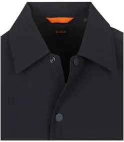 Lapoully Short Sleeve Overhemd Navy