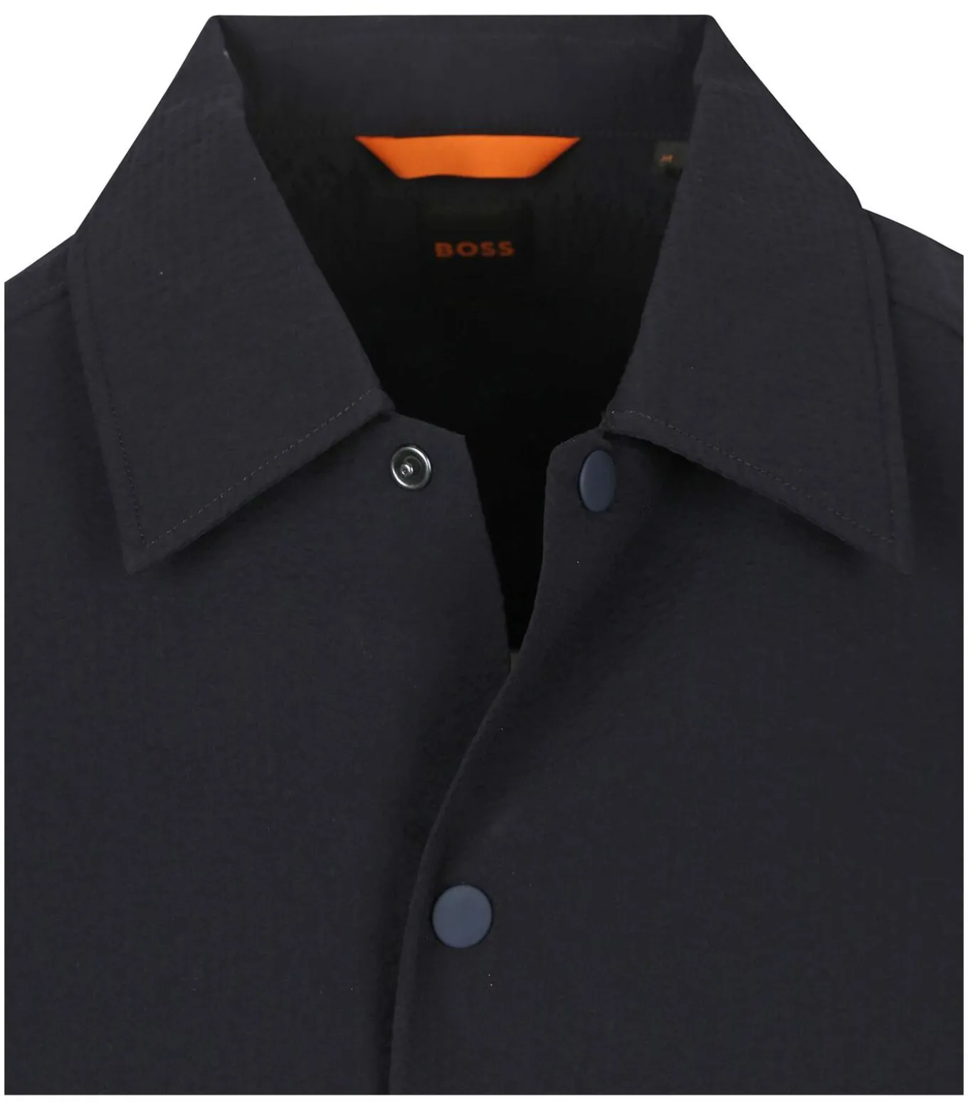 Lapoully Short Sleeve Overhemd Navy