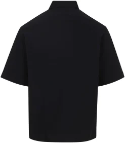 Lapoully Short Sleeve Overhemd Navy