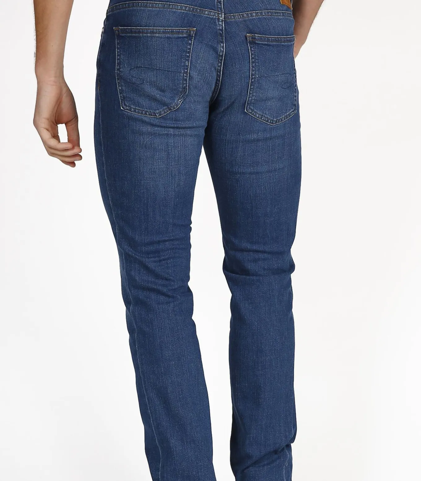 LC112 Core Mid Blue - Straight Jeans