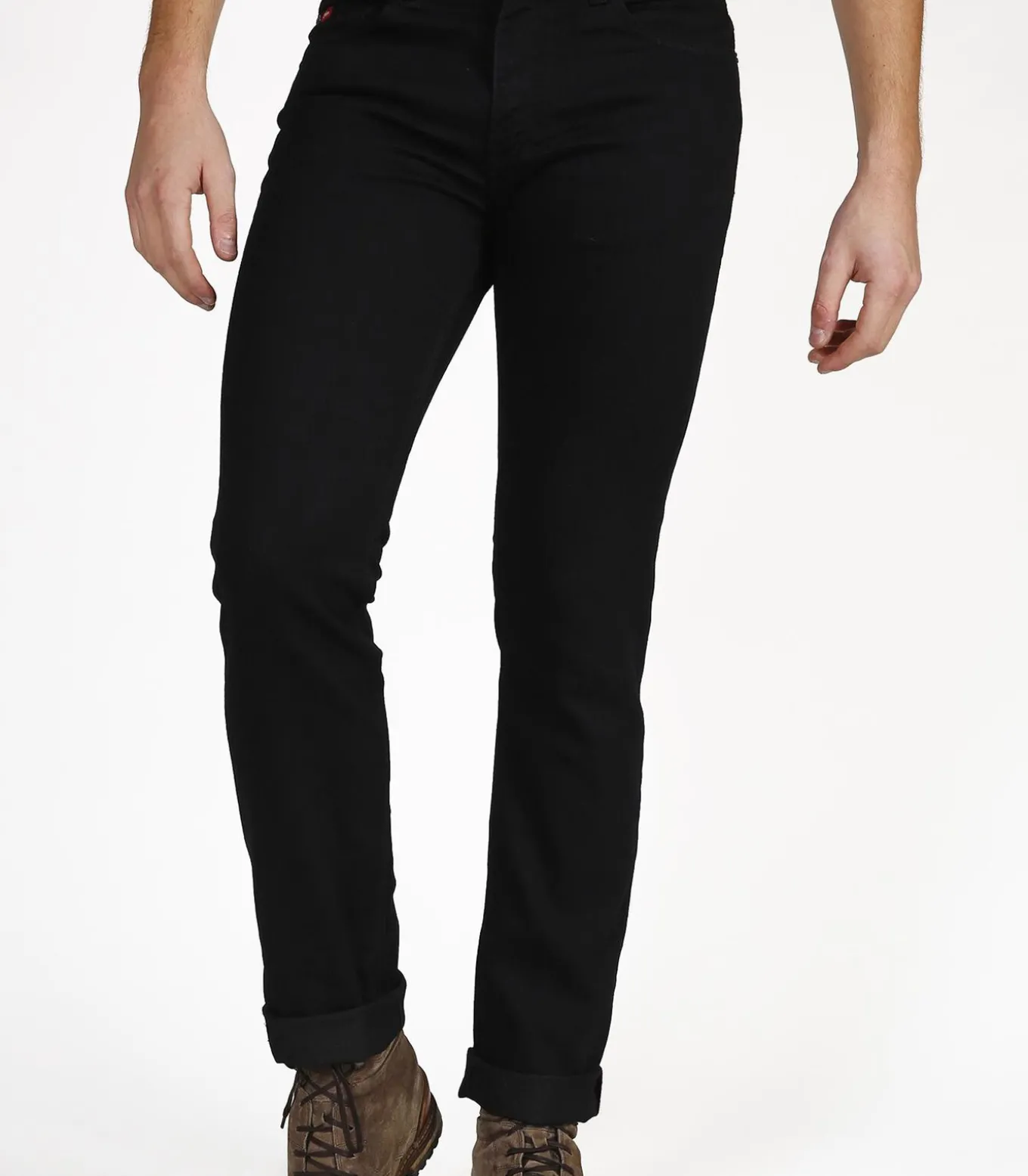 LC112 Nero Clean - Straight Jeans