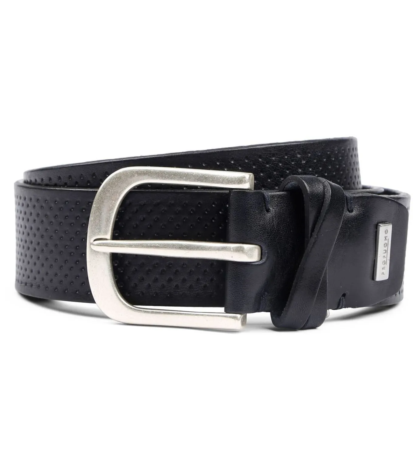 Leren Riem Roma Donkerblauw
