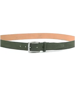 Leren Riem Suede Groen