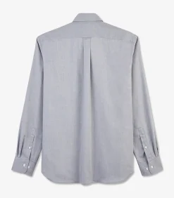 Lichtgrijs katoenen shirt
