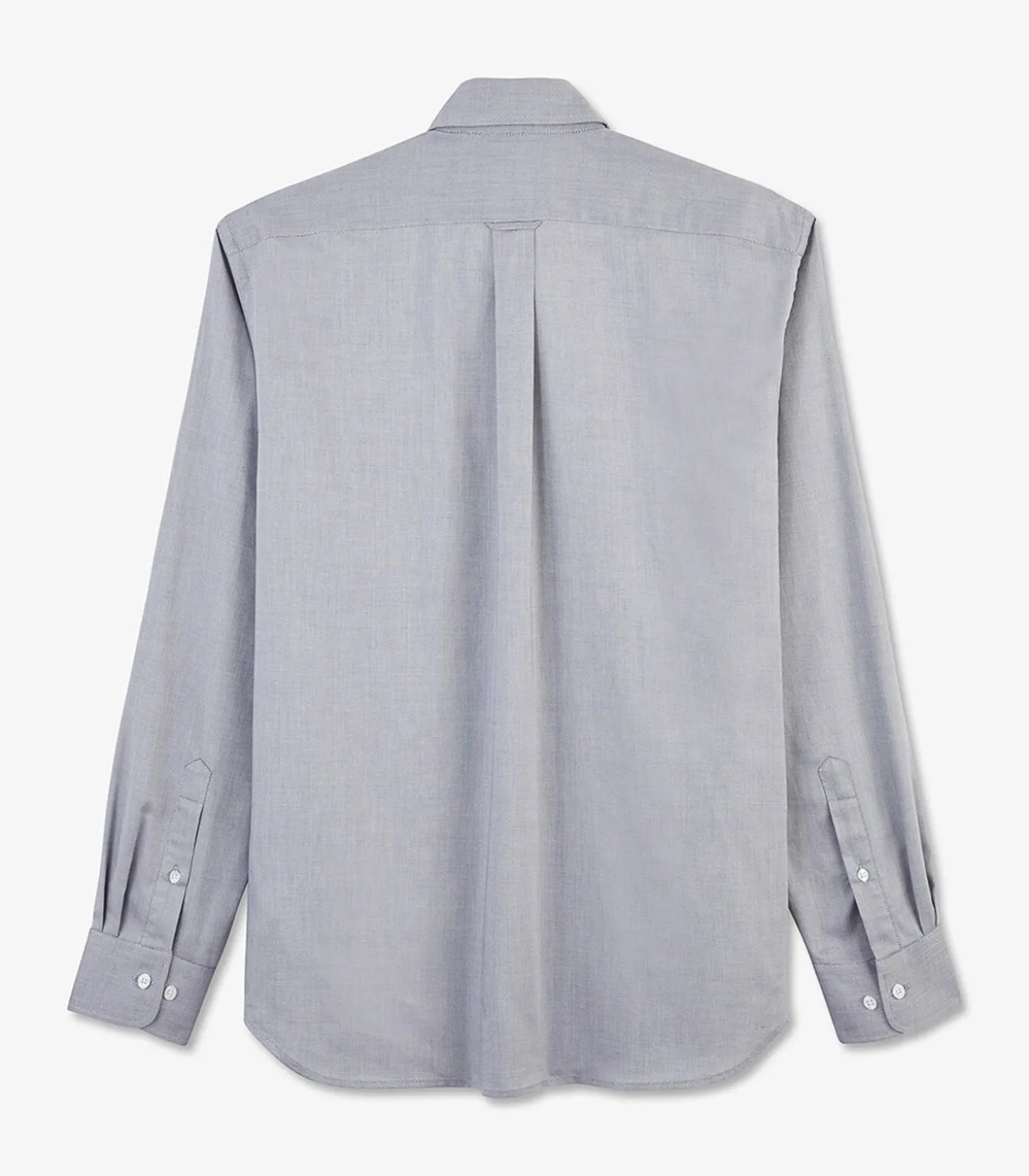 Lichtgrijs katoenen shirt