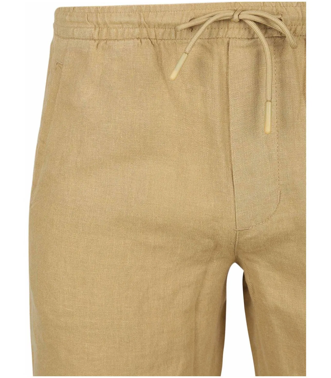 Linnen Beach Shorts Beige