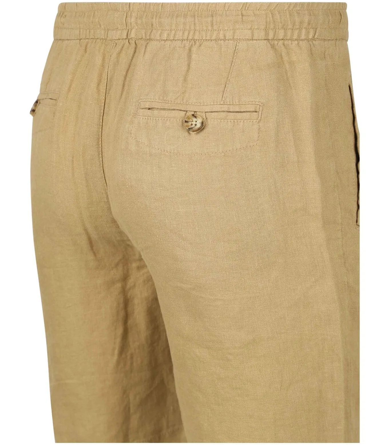 Linnen Beach Shorts Beige