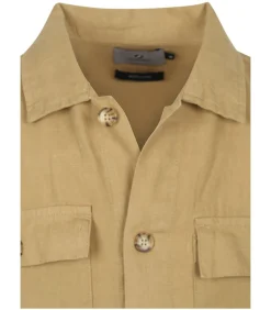 Linnen Overshirt Beige