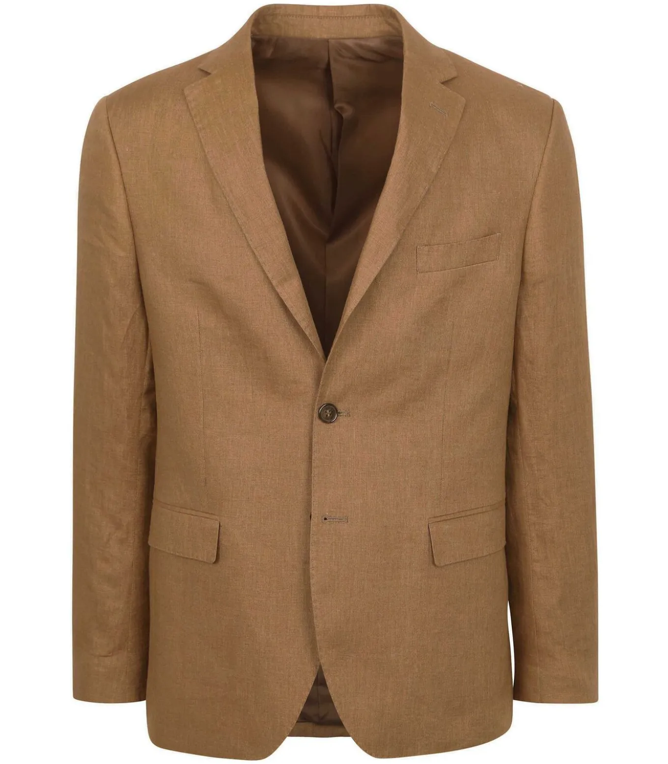 Linnen Suit Camel