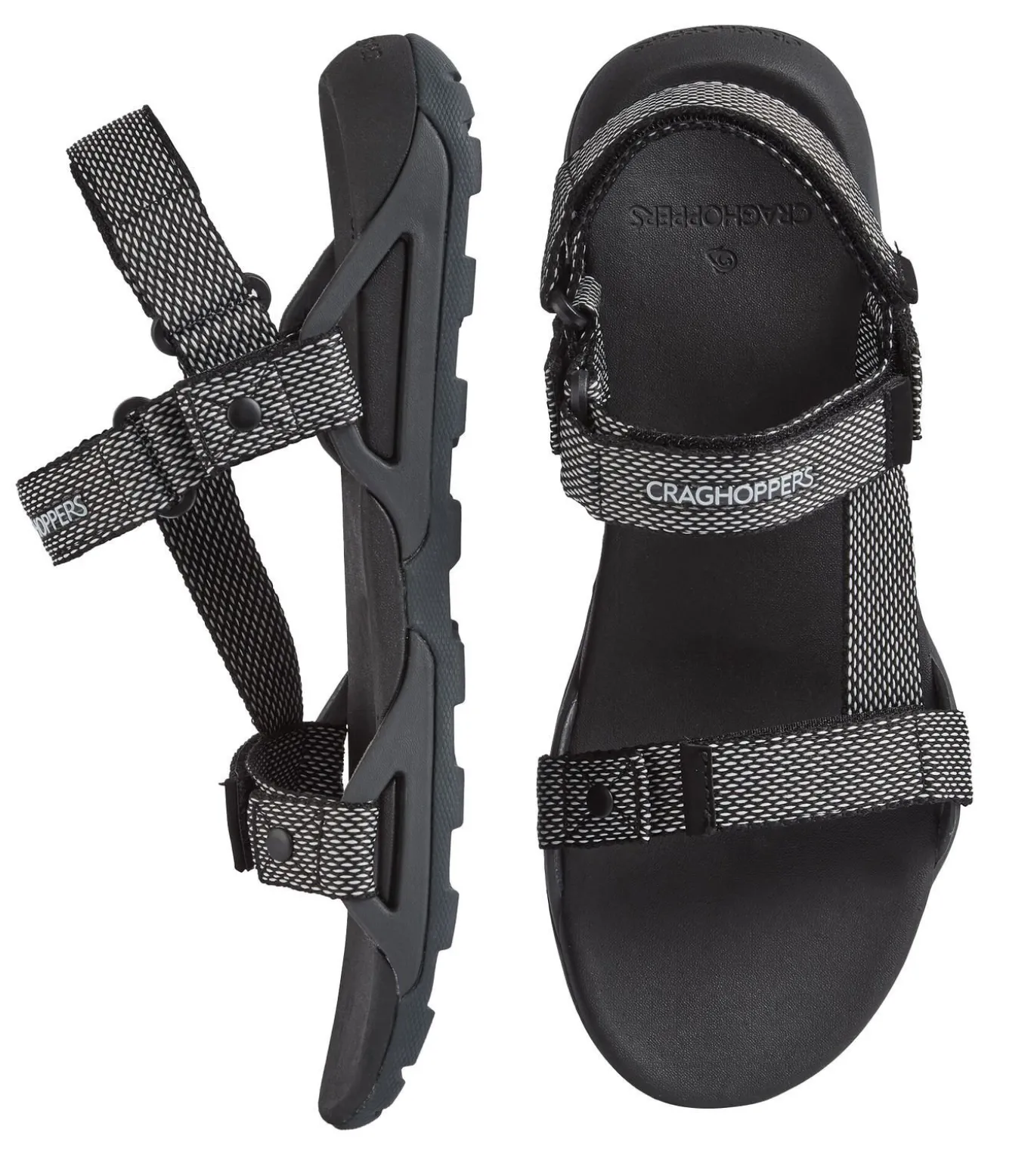 LOCKE - Sandalen - Zwart