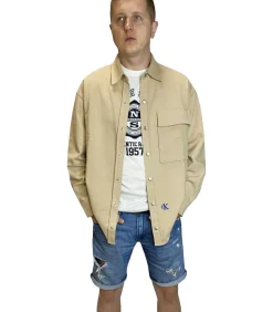LOGO - Shirt - Beige