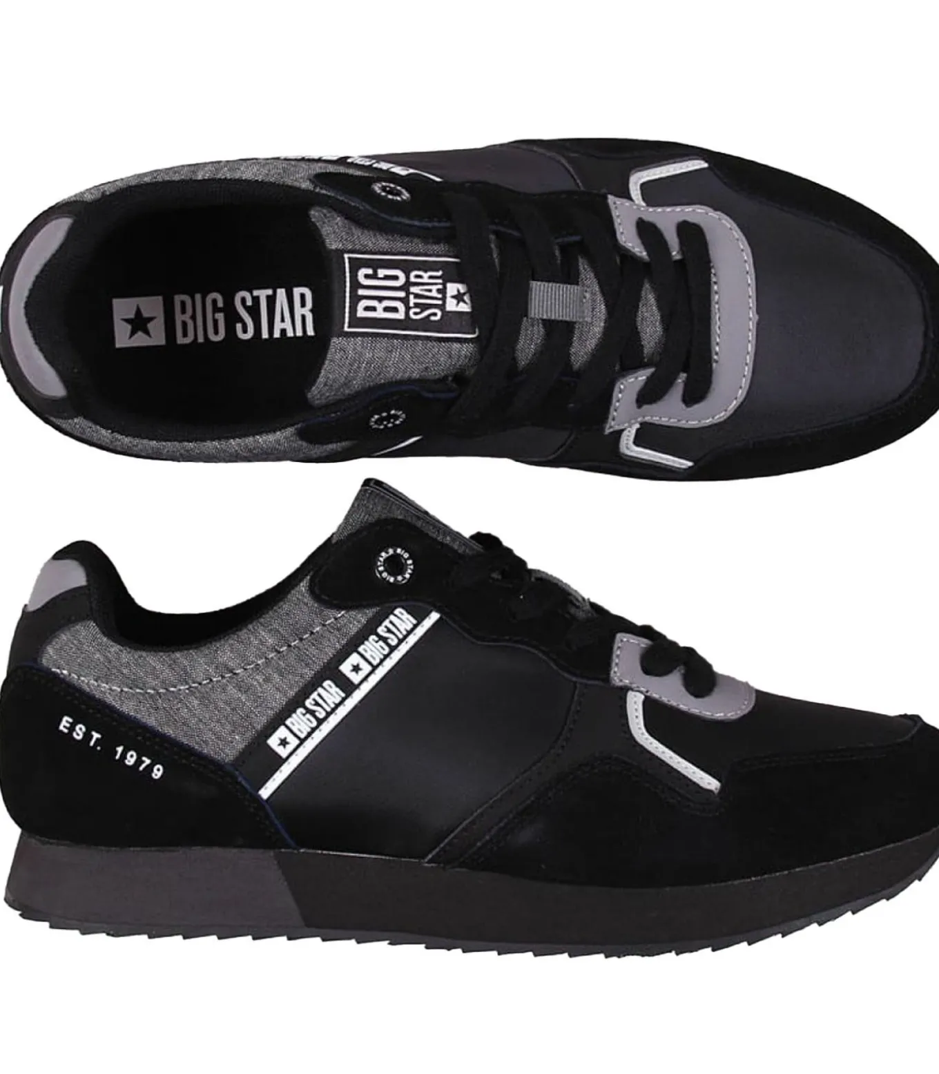 LOGO - Sneakers - Zwart