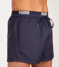 Logo Short Zwembroek Heren Navy