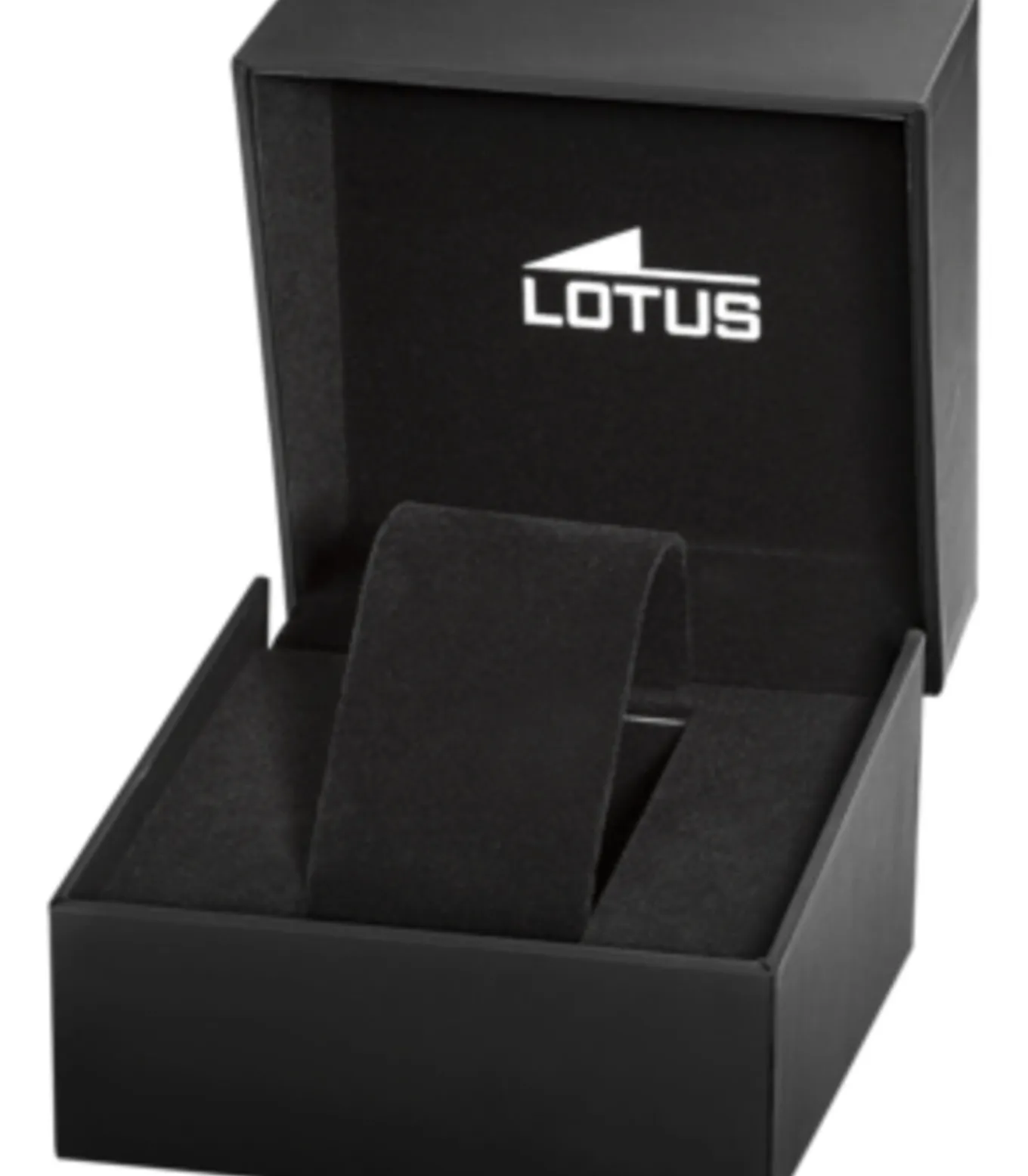 Lotus heren blauw chrono leer horloge armband