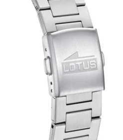 Lotus heren blauw 316l roestvrij staal horloge armband