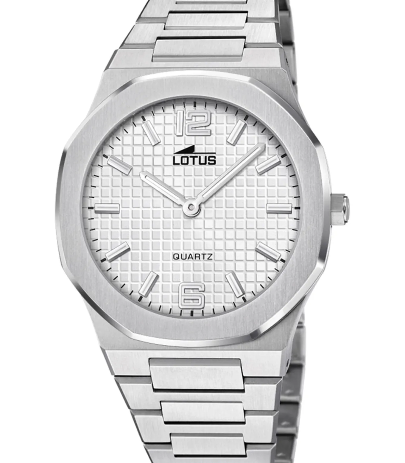 Lotus heren zilver horloge