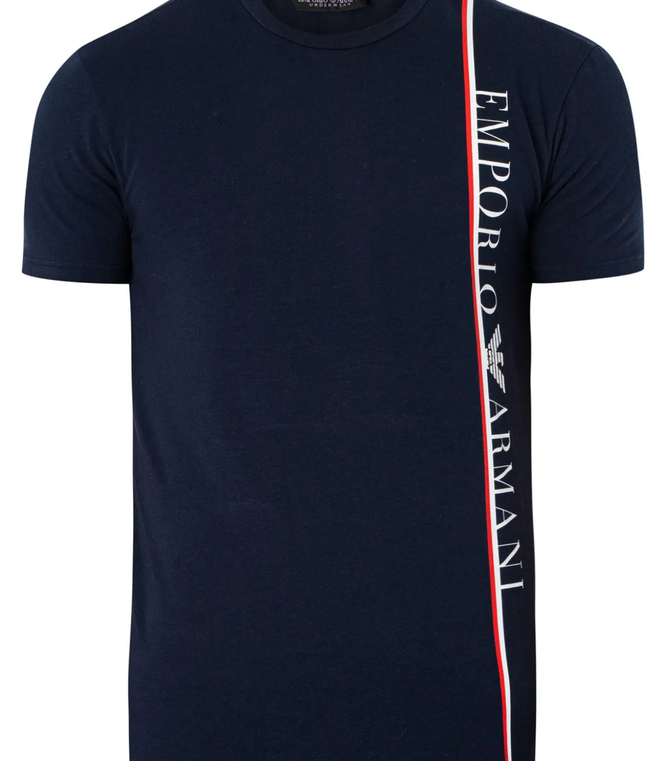 Lounge Organisch T-Shirt Met Logo Aan De Zijkant