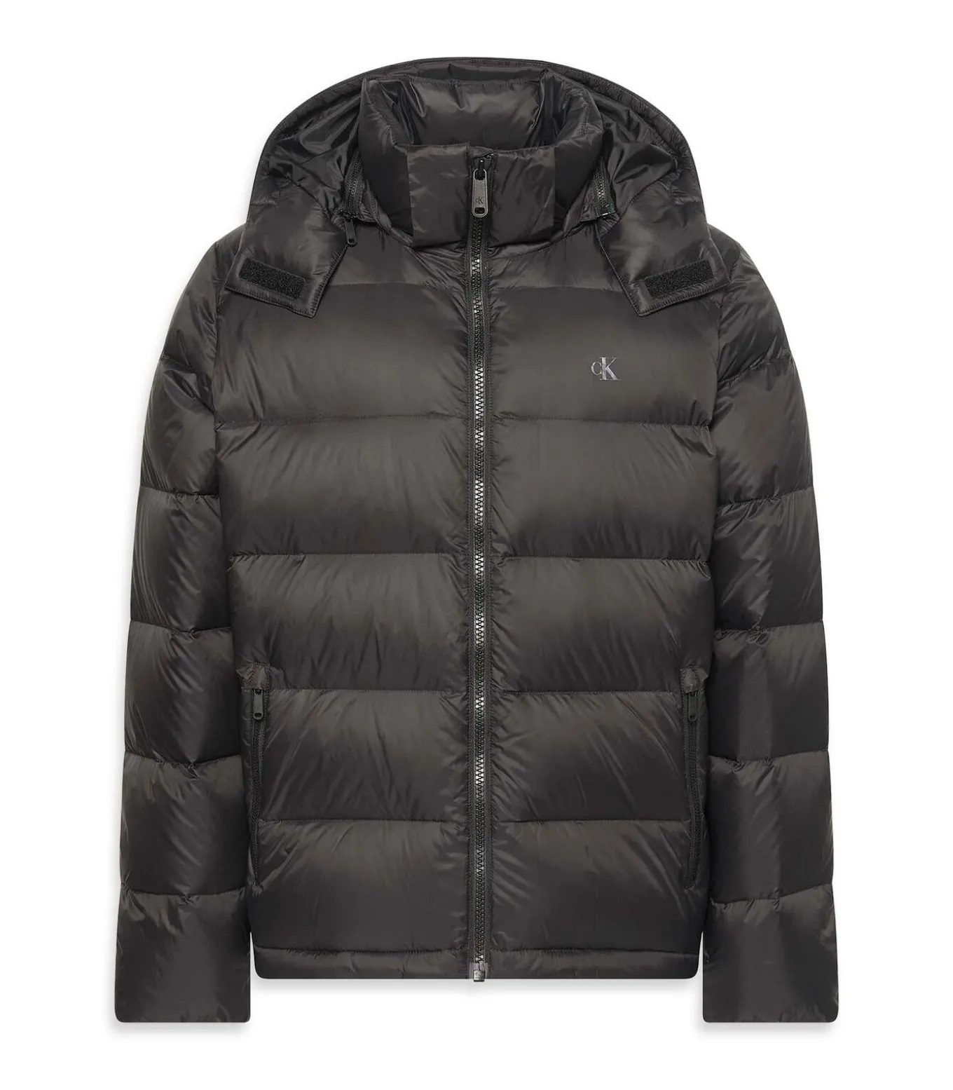 Ls Nylon Zip Off Hoo