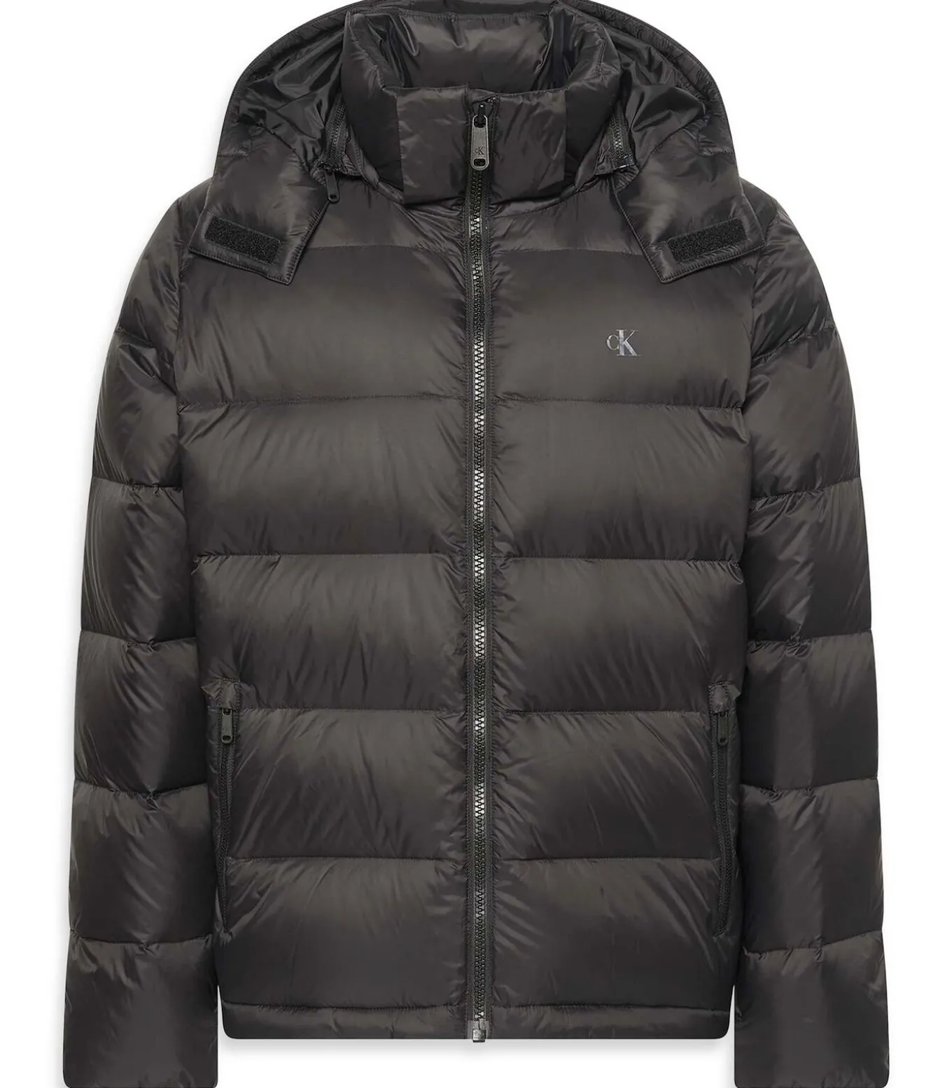 Ls Nylon Zip Off Hoo