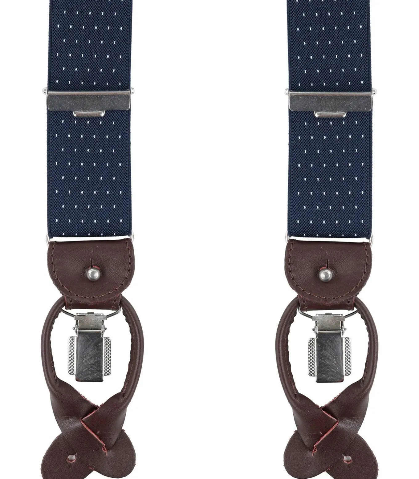 Luxe Bretel Navy-Wit