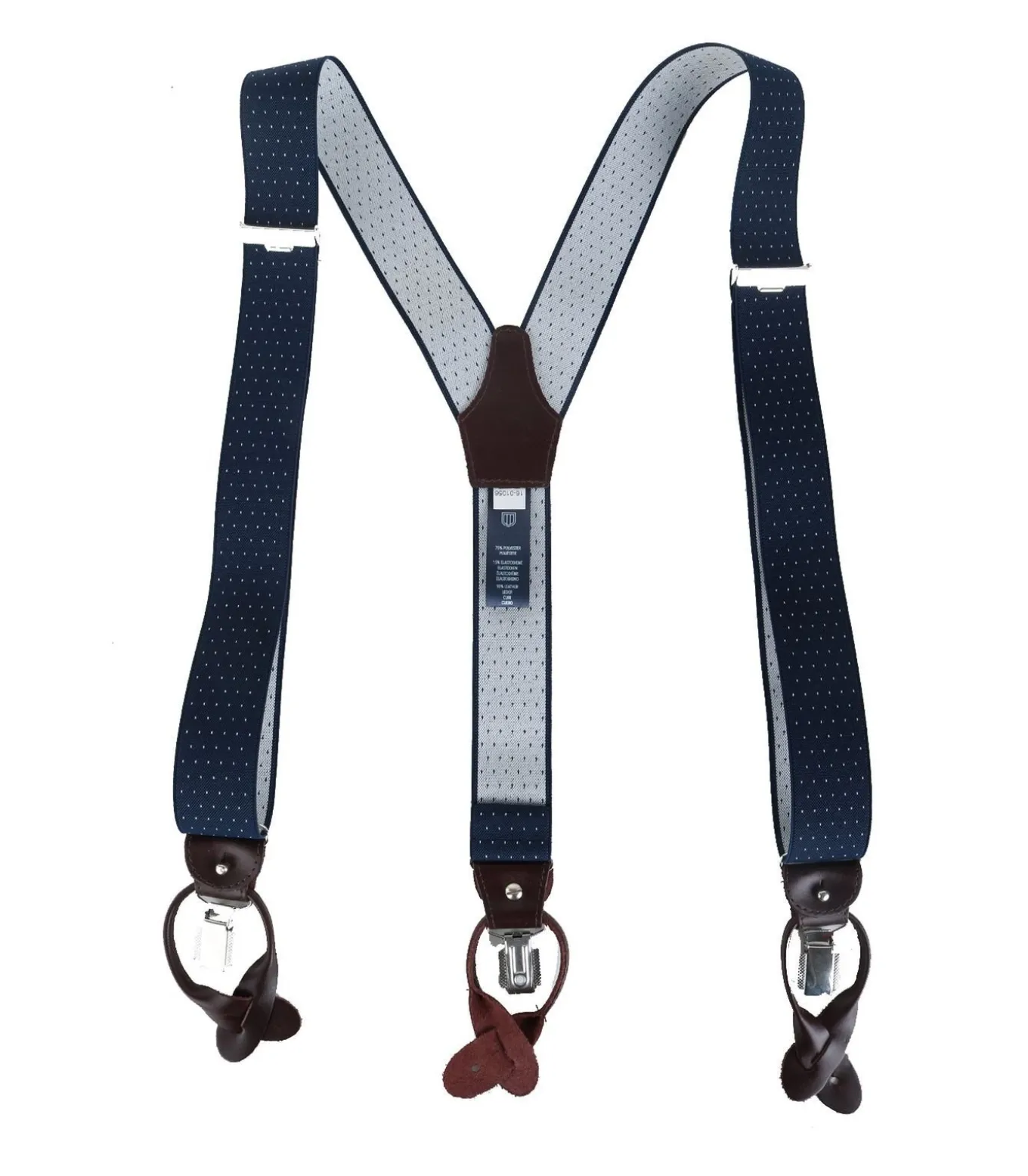Luxe Bretel Navy-Wit