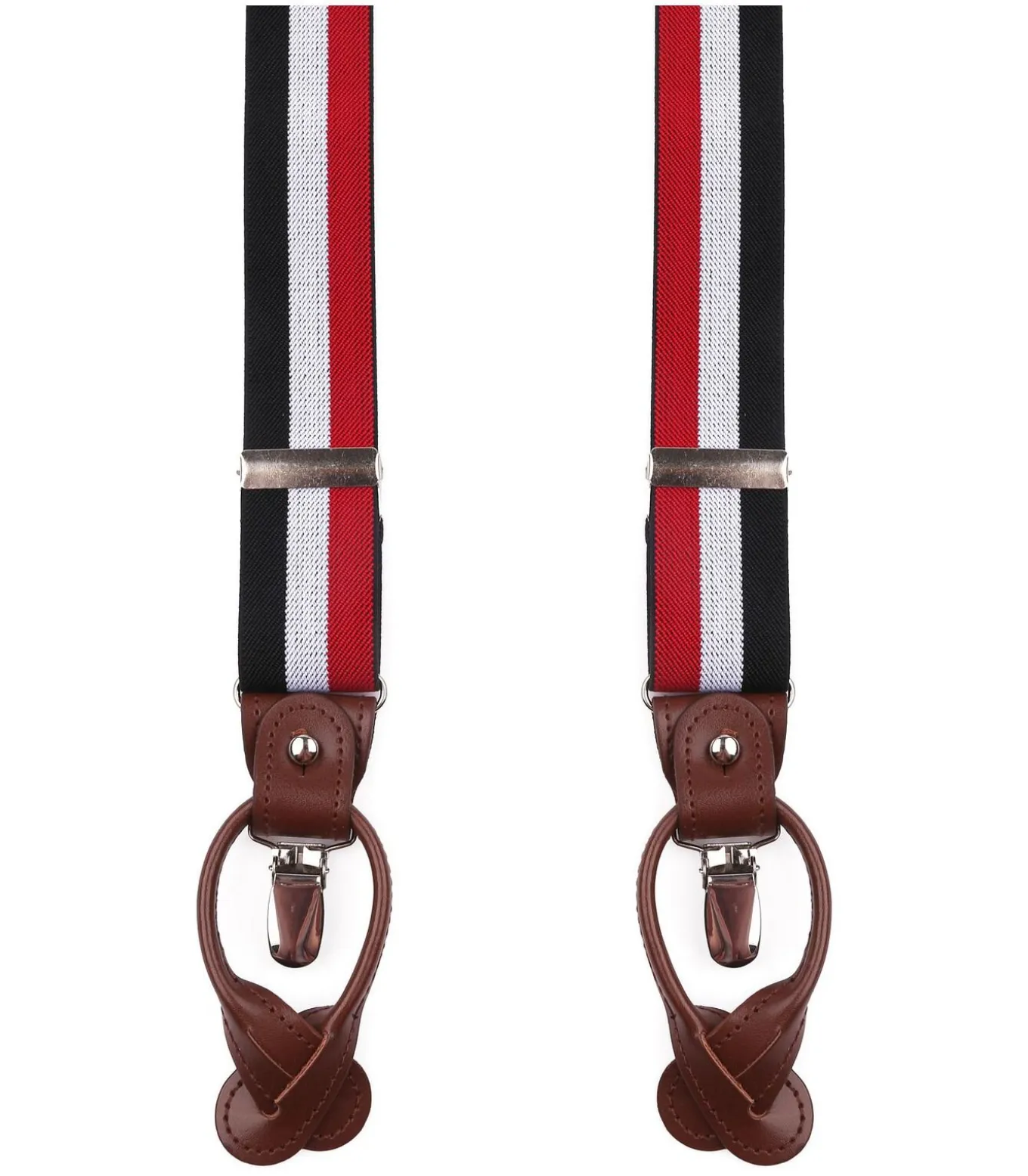Luxe Bretels Rood Wit Blauw