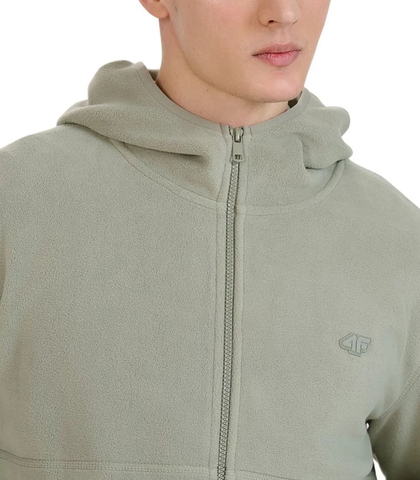 M321 - Hoodie Met Volledige Ritssluiting - Groen