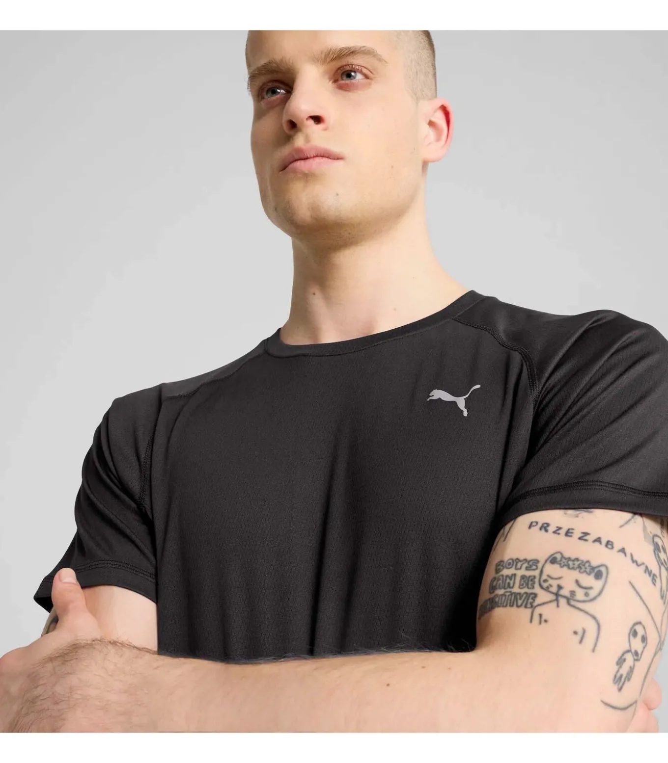 M Run Velocity Tee (Poly)