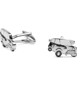 Manchetknoop Auto Zilver