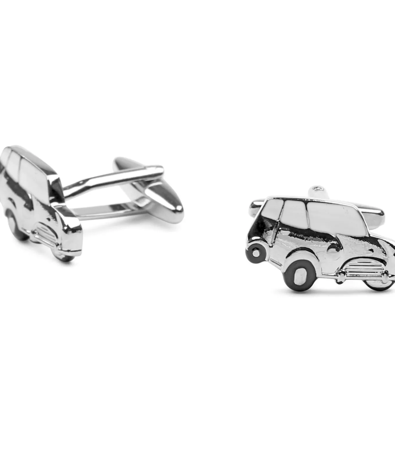 Manchetknoop Auto Zilver