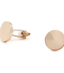 Manchetknoop Rond Roségoud