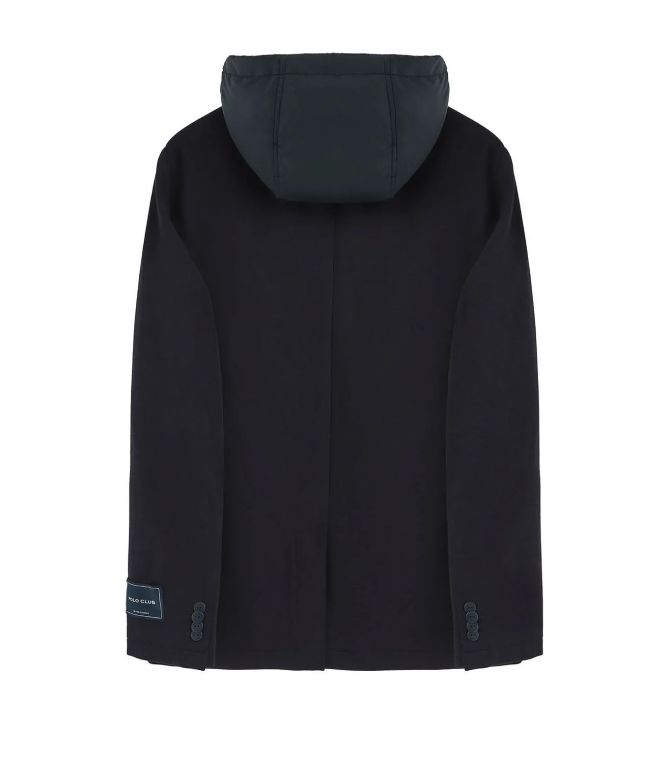 Marineblauwe blazer Harby met Polo Club-logo