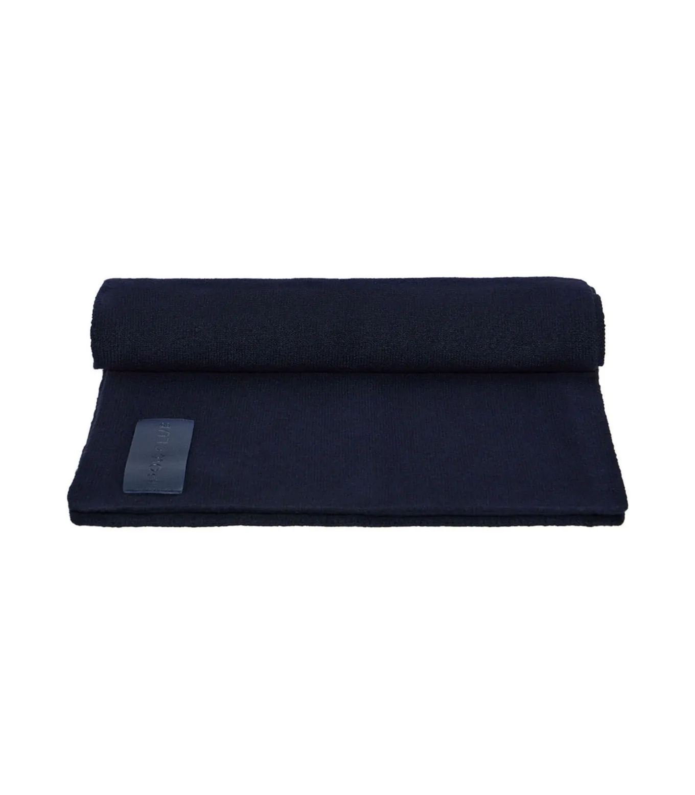 Marineblauwe sjaal "Sina" met Polo Club-details