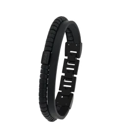 Mehrrei. Armband voor mannen, roestvrij staal, agaat