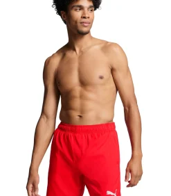 Mid Shorts Zwembroek Heren Rood