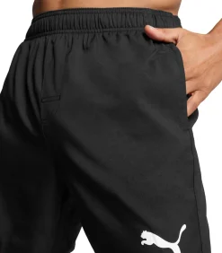 Mid Shorts Zwembroek Heren Zwart