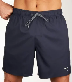 Middellange Zwembroek Heren Navy