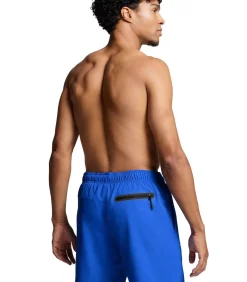 Middellange Zwembroek Heren Benjamin Blue