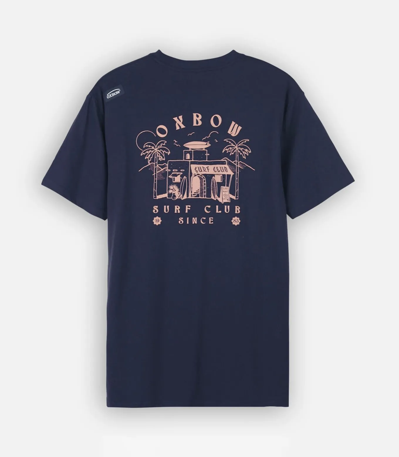 Milieuvriendelijk T-shirt met korte mouwen SURFCLUB